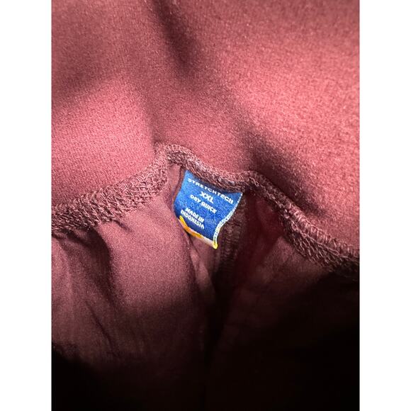 Old Navy Pants Women XXL Burgundy Nylon Stretch Waist StretchTech Active Workout - Picture 7 of 8